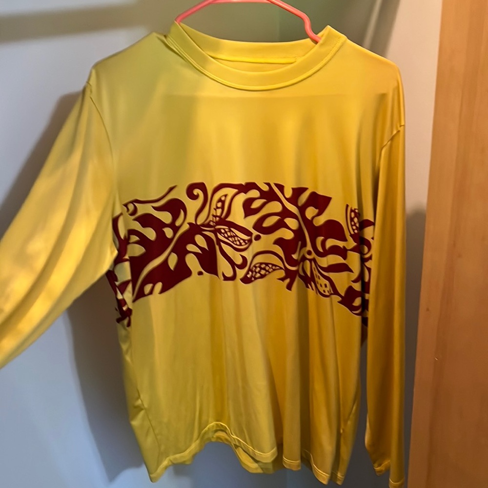 Hawaiian tribal long sleeve